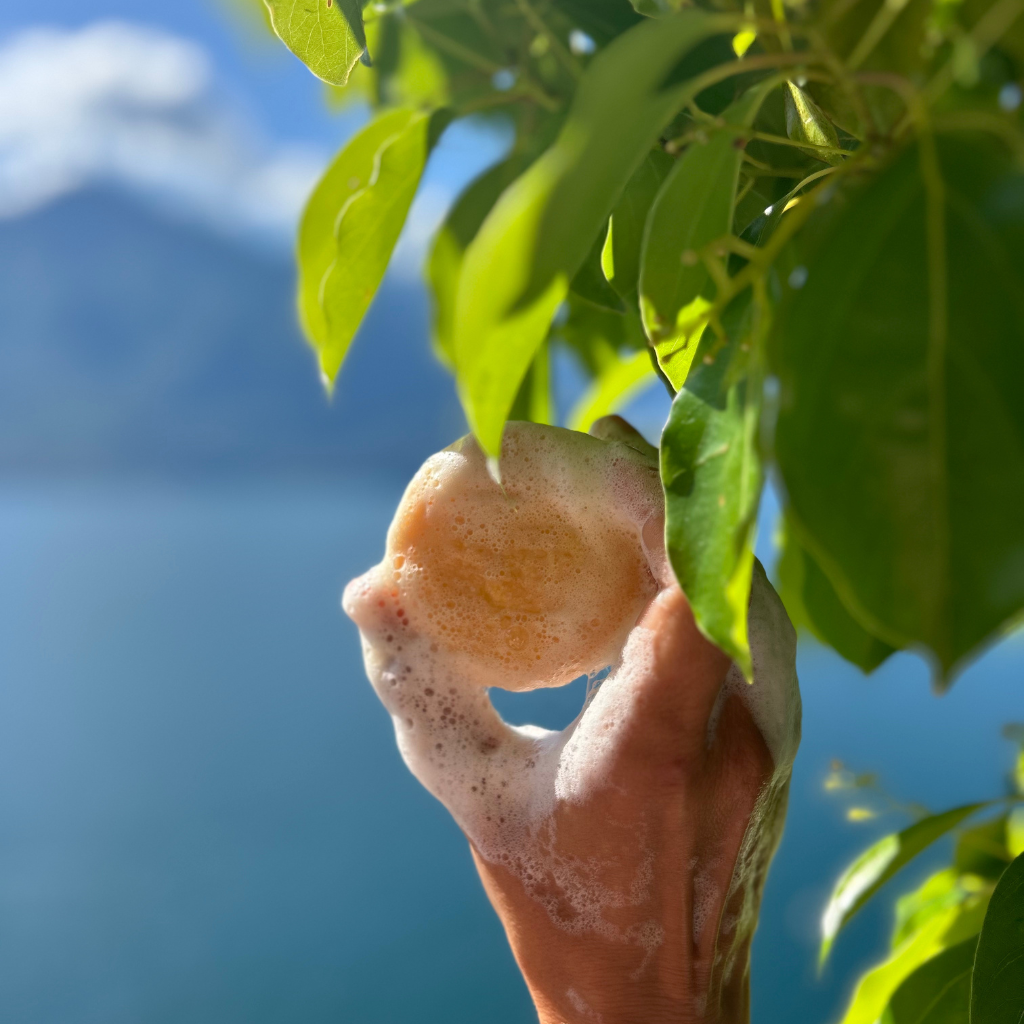 SZAMPON W KOSTCE NAWILŻENIE I BLASK ~ MANGO