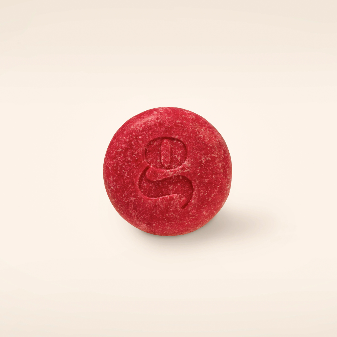 Ultra-nourishing shampoo bar ~ RASPBERRY